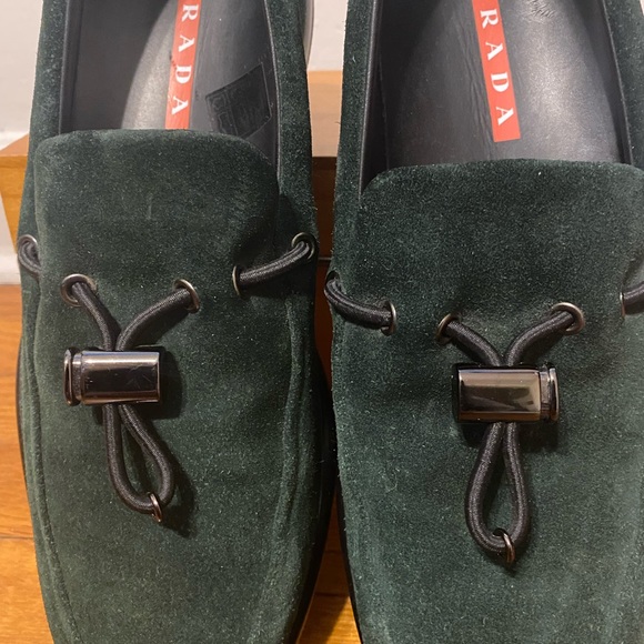 Men’s Prada Suede Slip-On Loafers - Picture 3 of 11